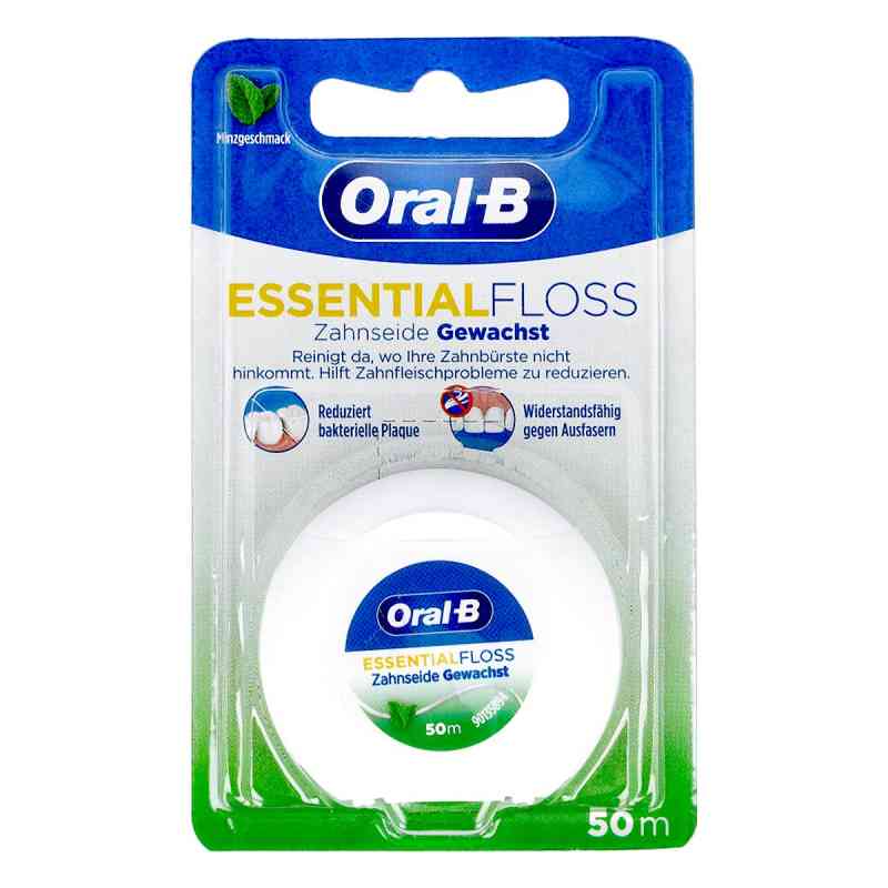 Oral B Zahnseide gewachst mint 1 Pck von WICK Pharma - Zweigniederlassung der Procter & Gam PZN 08506578