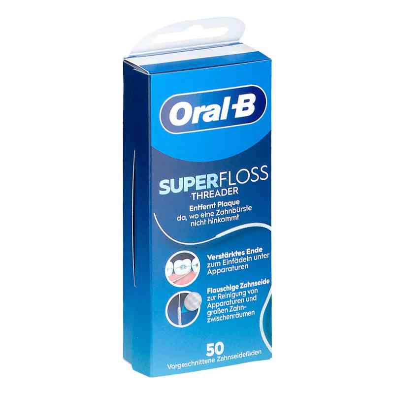 Wick Threader Oral-b Zahnseide Superfloss Threader 50 stk online kaufen