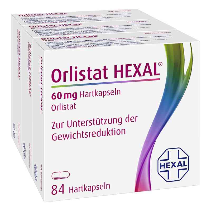 Orlistat HEXAL® 60 mg Hartkapseln 3X84 stk von Hexal AG PZN 11219049