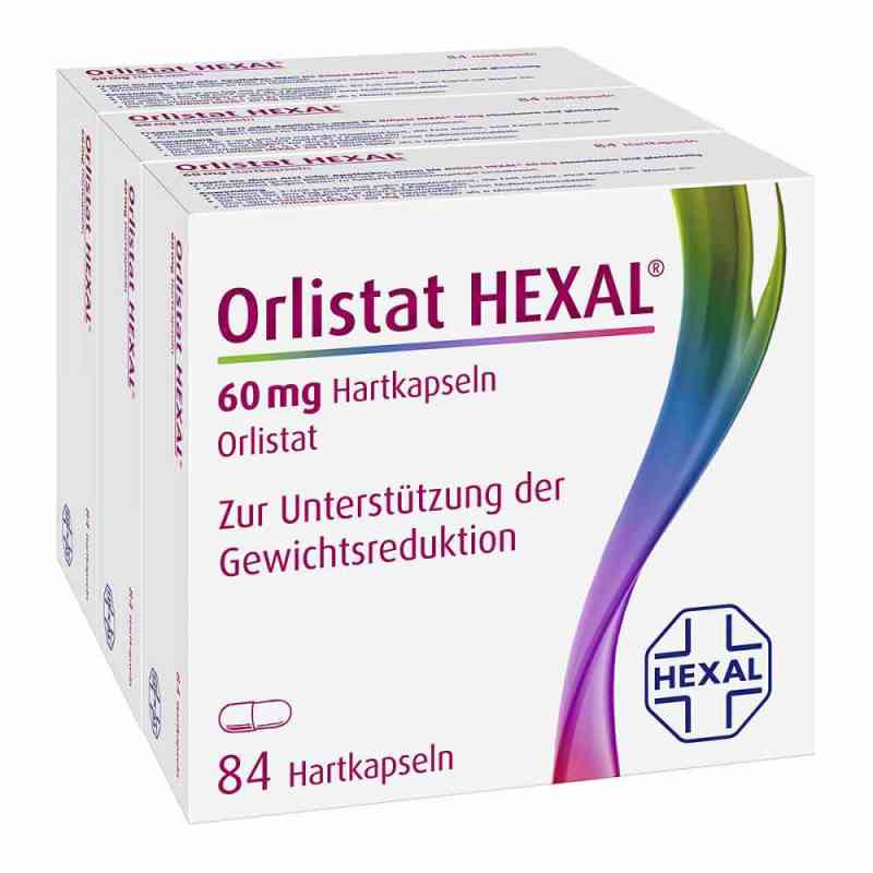 Orlistat HEXAL 60mg 3X84 stk von Hexal AG PZN 11219049