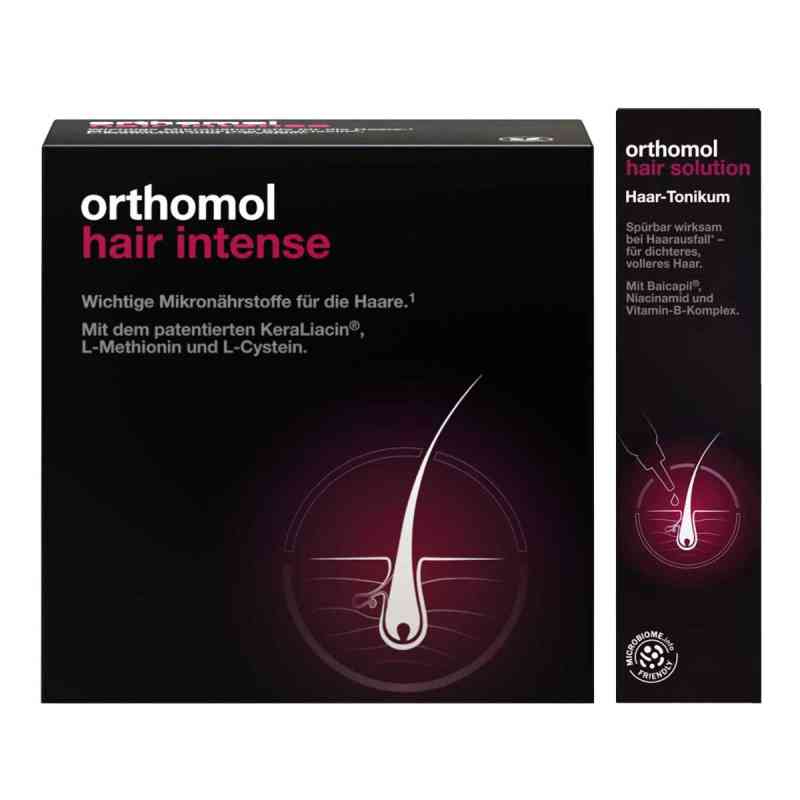 Orthomol Hair Solution Tonikum + Orthomol Hair Intense Kapseln 1 Set von Orthomol pharmazeutische PZN 08106026