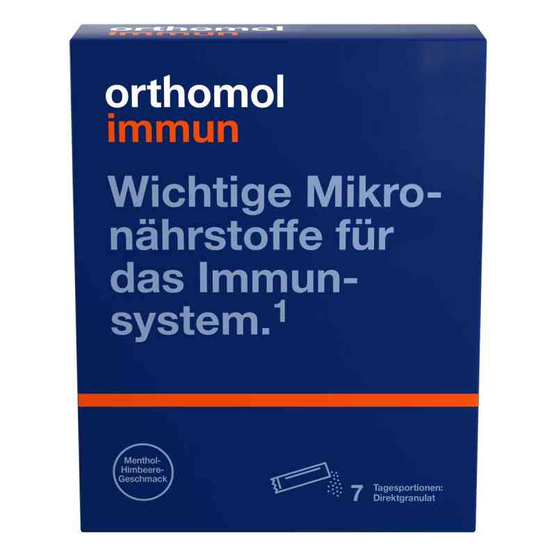 Orthomol Immun Direktgranulat Menthol-Himbeere 7 stk von Orthomol pharmazeutische PZN 08885943