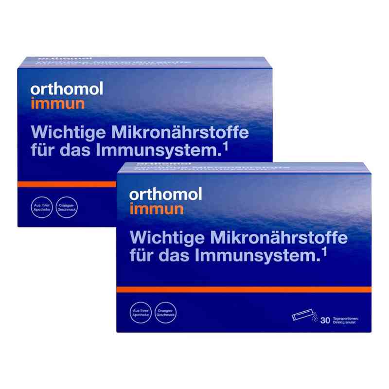 Orthomol Immun Direktgranulat Orange 2x30 stk von Orthomol pharmazeutische PZN 08105922