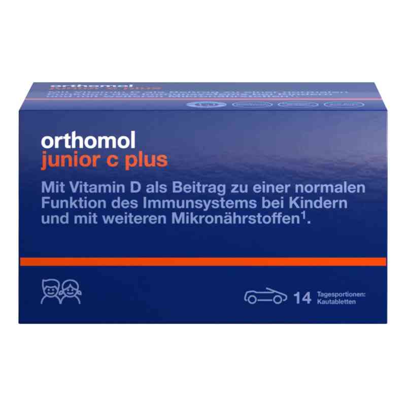 Orthomol junior C plus Kautabletten Mandarine/Waldfrucht 14 stk von Orthomol pharmazeutische PZN 10013245