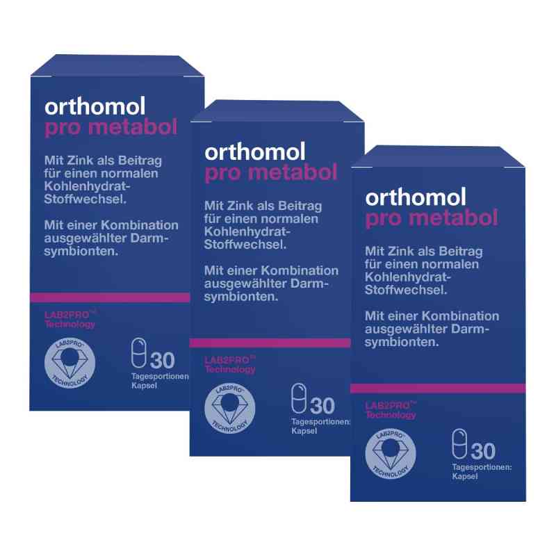 Orthomol Pro metabol - 3 Monatskur 3x30 stk von Orthomol pharmazeutische PZN 08102407