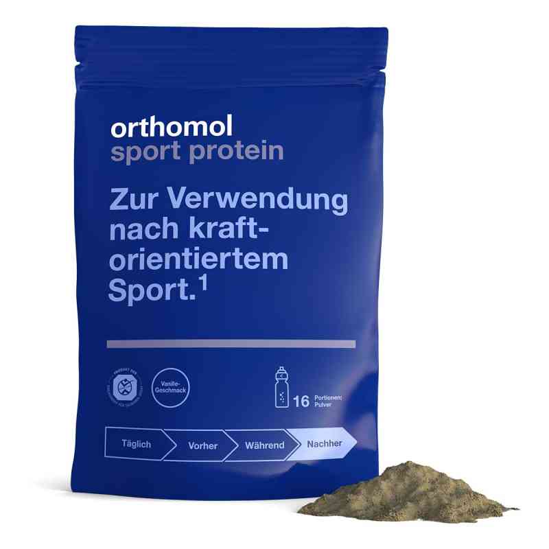 Orthomol Sport Protein Pulver Vanille 640 g von Orthomol pharmazeutische PZN 18849658