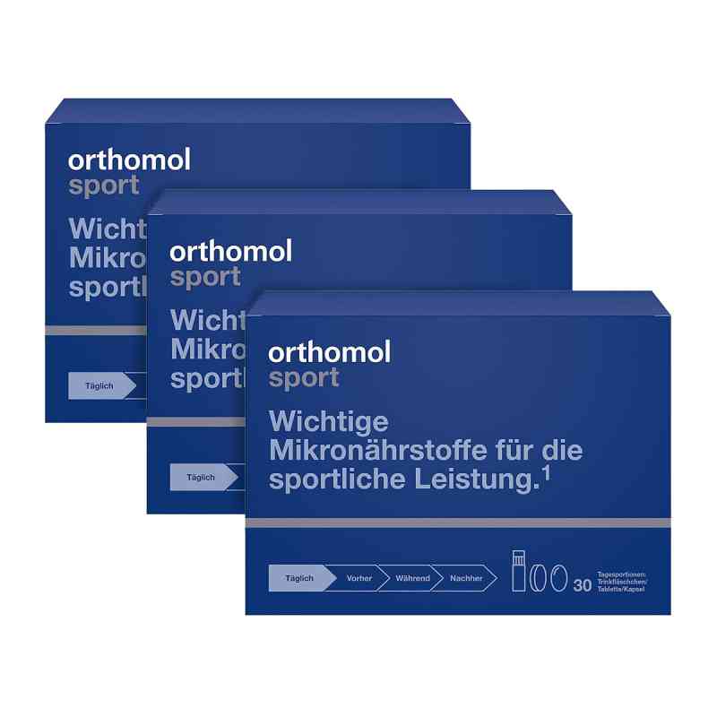Orthomol Sport Trinkfläschchen 3X30 stk von Orthomol pharmazeutische PZN 08101098