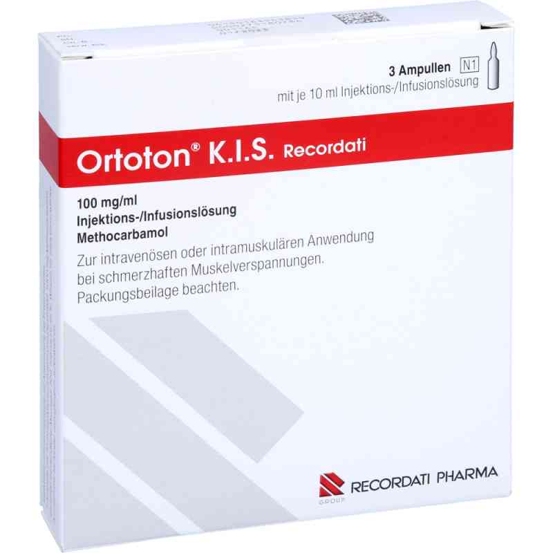 Ortoton K I S Rec 100mg/ml 3 stk von Recordati Pharma GmbH PZN 16354585