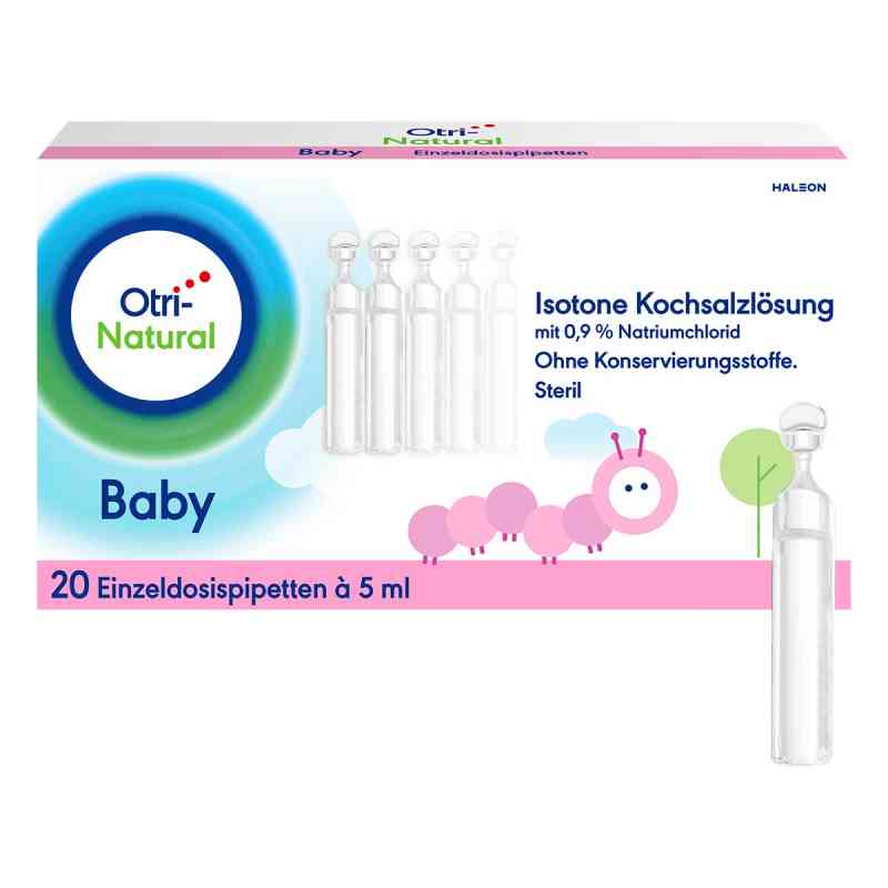 Otrinatural Baby Einzeldosispipetten 20X5 ml von Haleon Germany GmbH PZN 19378741