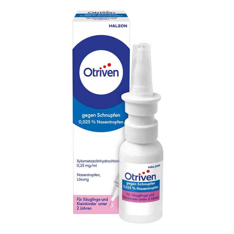 Otriven gegen Schnupfen 0,025 % Nasentropfen 10 ml von Haleon Germany GmbH PZN 16882769