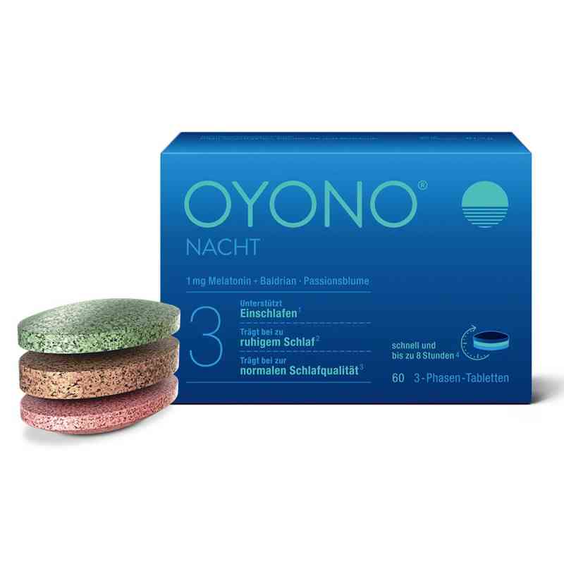 Oyono Nacht Tabletten 60 stk von MCM KLOSTERFRAU Vertr. GmbH PZN 17997902