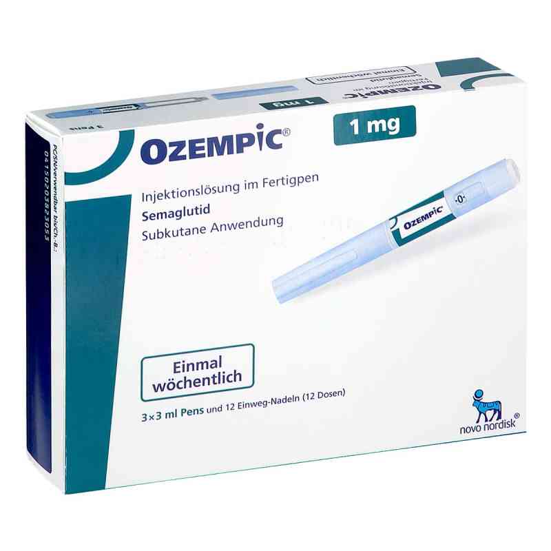 Ozempic 1 Mg Injektionslösung Im Fertigpen 3 stk von Novo Nordisk Pharma GmbH PZN 20382305