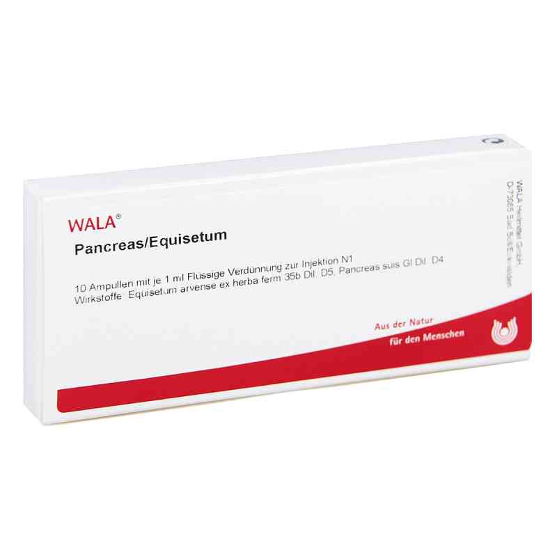 Pancreas/ Equisetum Ampullen 10X1 ml von WALA Heilmittel GmbH PZN 01751843