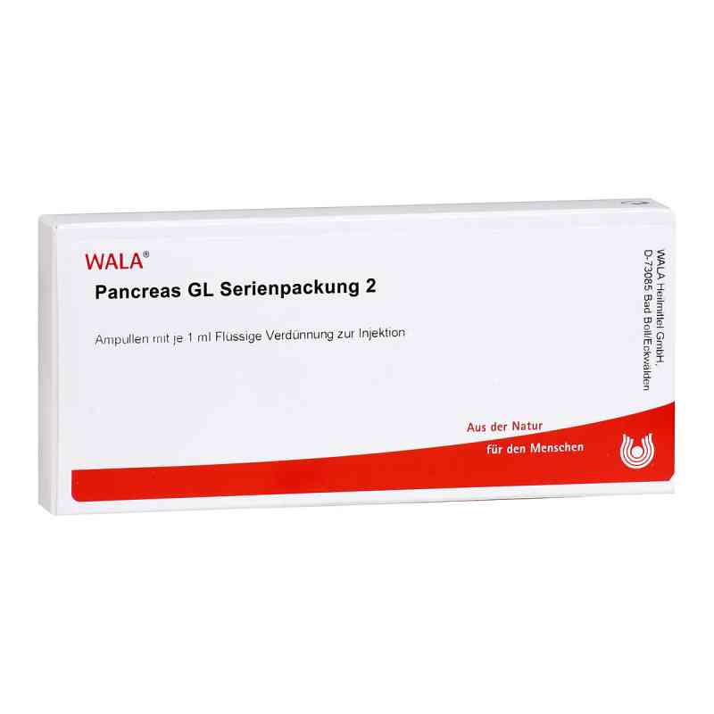 Pancreas Gl Serienpackung 2 Ampullen 10X1 ml von WALA Heilmittel GmbH PZN 00846843
