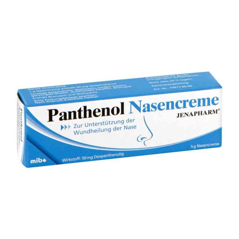 Panthenol Nasencreme JENAPHARM 5 g von MIBE GmbH Arzneimittel PZN 05541249