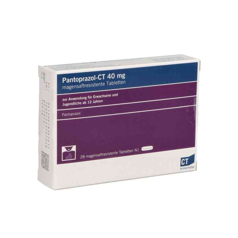 Pantoprazol-ct 40 mg magensaftresistente Tabletten 28 stk von AbZ Pharma GmbH PZN 01836261