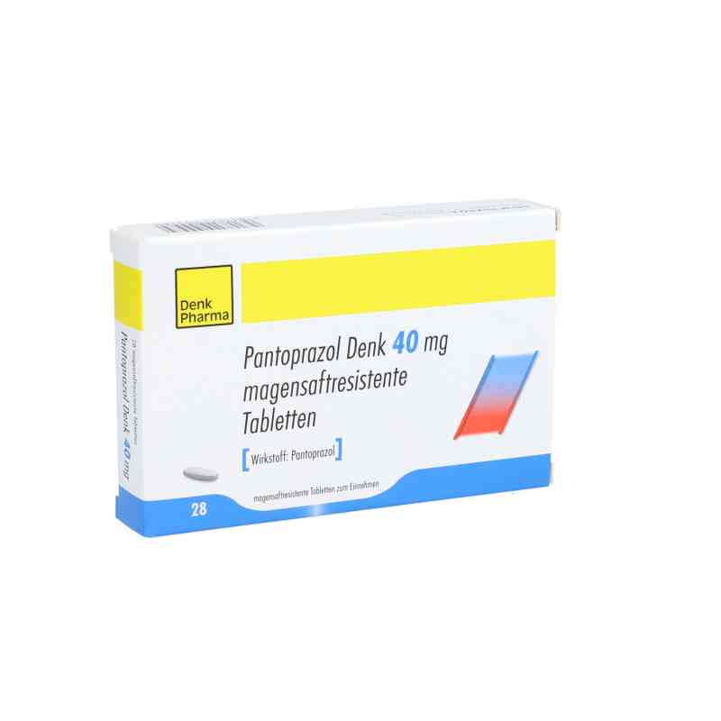 Pantoprazol Denk 40 mg magensaftresistent   Tabletten 28 stk von Denk Pharma GmbH & Co.KG PZN 10824877