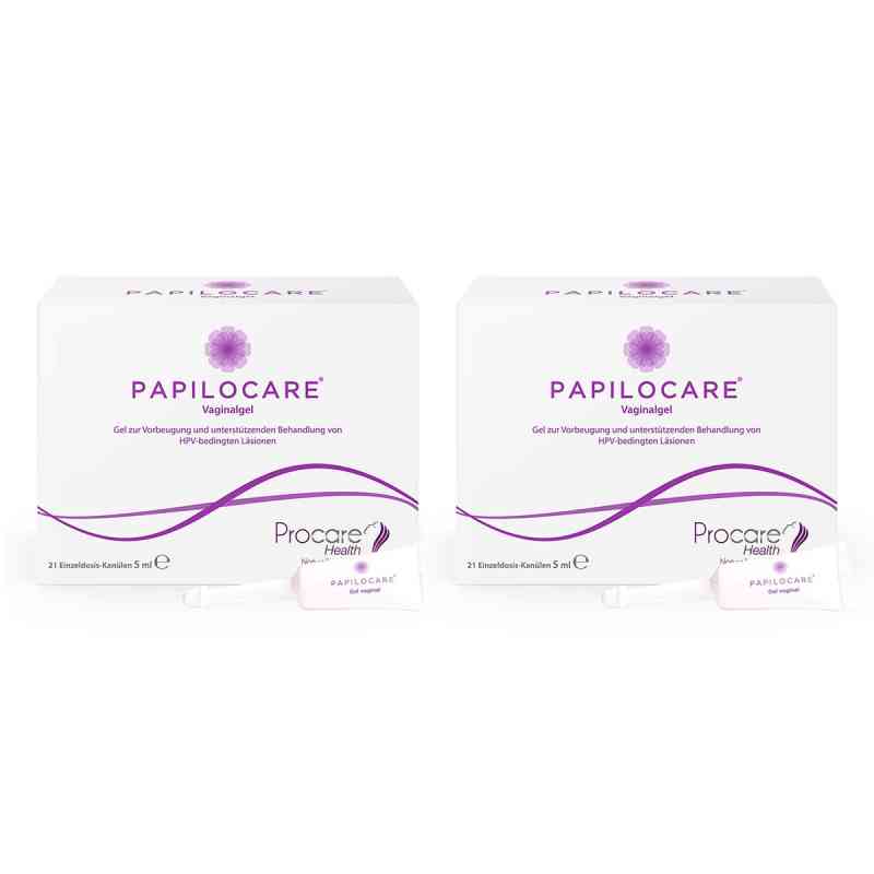 Papilocare Vaginalgel 2x21X5 ml von Dr. Pfleger Arzneimittel GmbH PZN 08104554