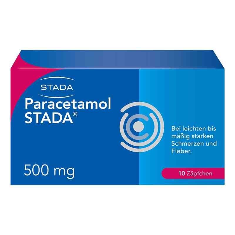 Paracetamol STADA 500 mg Zäpfchen 10 stk von STADA Consumer Health Deutschland GmbH PZN 03798441