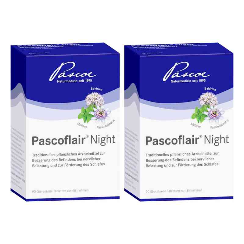 Pascoflair Night überzogene Tabletten 2x90 stk von Pascoe pharmazeutische Präparate GmbH PZN 08105631