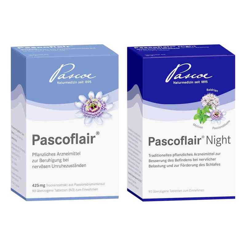 Pascoflair + Pascoflair Night überzogene Tabletten 90 + 90 stk von Pascoe pharmazeutische Präparate GmbH PZN 08105630