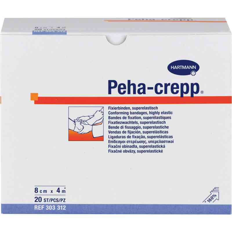 Peha Crepp Fixierbinde 8 cmx4 m 20 stk von 1001 Artikel Medical GmbH PZN 13745606