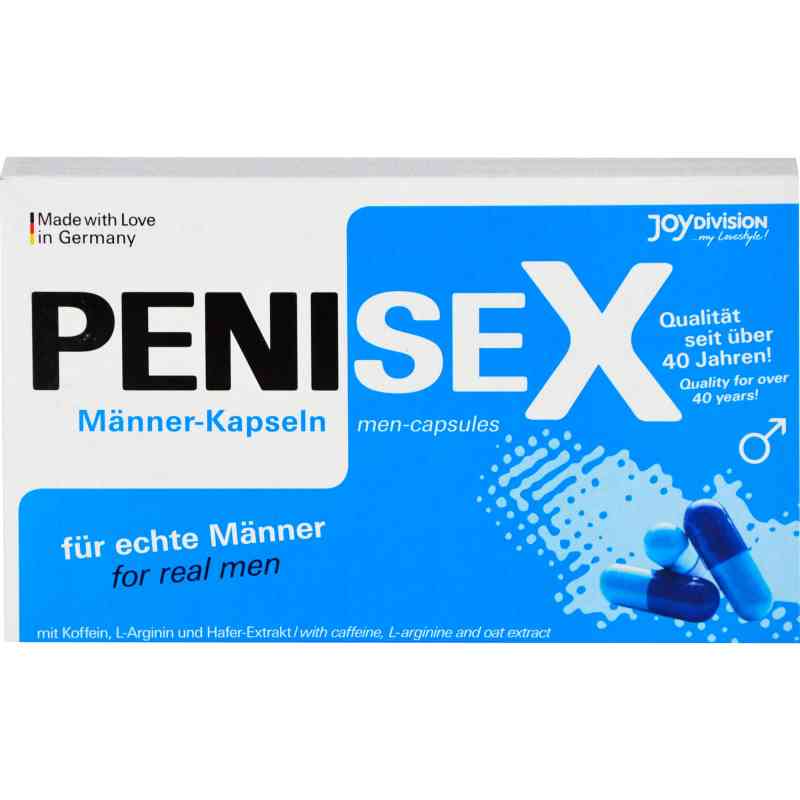 Penisex Männer-kapseln 40 stk von Dr.Dagmar Lohmann pharma + medical GmbH PZN 10729400