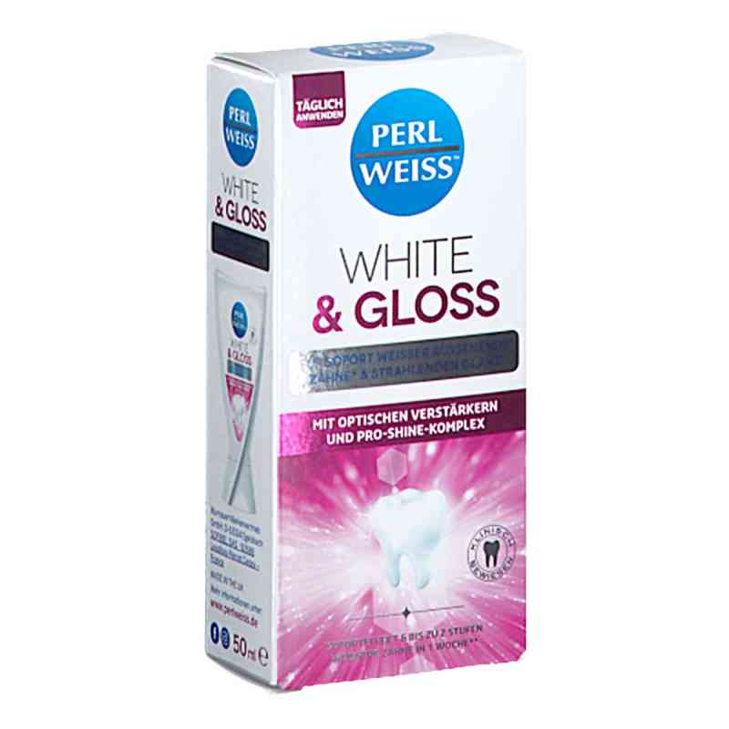 Perlweiss White & Gloss Zahncreme 50 ml von MURNAUER MARKENVERTRIEB GmbH PZN 17512649