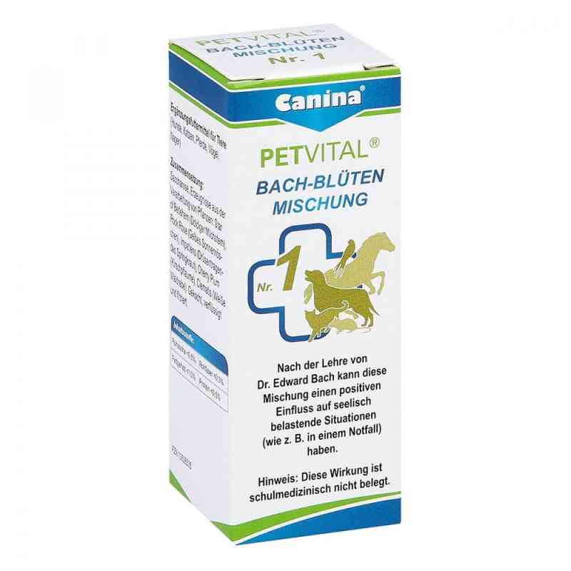 Petvital Bachblüten Nummer 1 Globuli veterinär 10 g von Canina pharma GmbH PZN 10528535