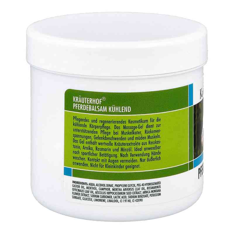 Kräuterhof Pferdebalsam 250 Ml – Mit Rosskastanie & Arnika, Belebend Für Muskeln