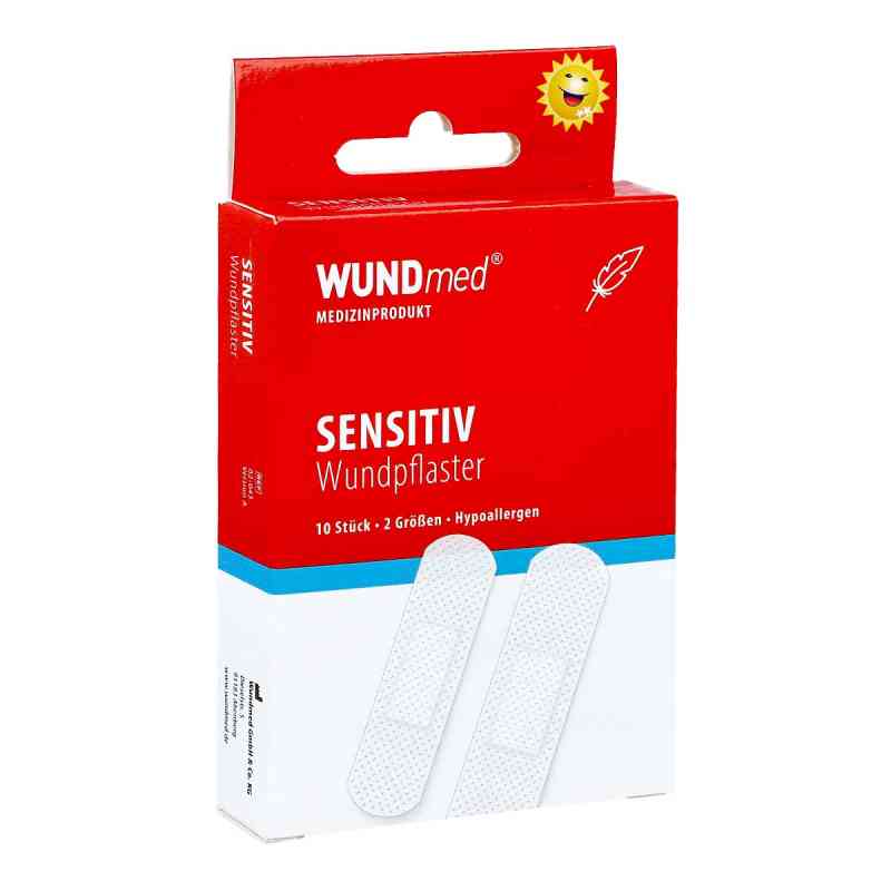 Pflaster Hypoallergen sensitive 2 Grössen 10 stk von Axisis GmbH PZN 03694345