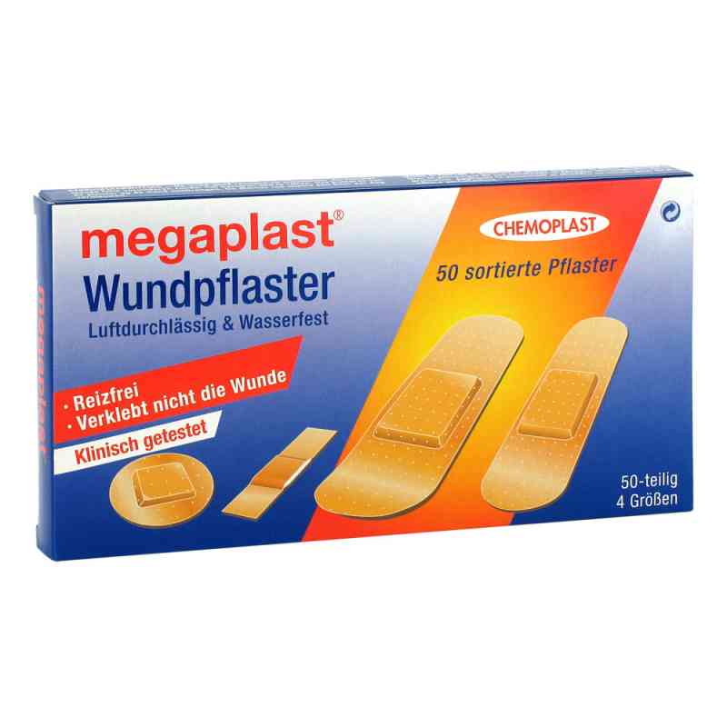 Pflastersortiment 4fach sortiert 50 stk von Axisis GmbH PZN 01059716