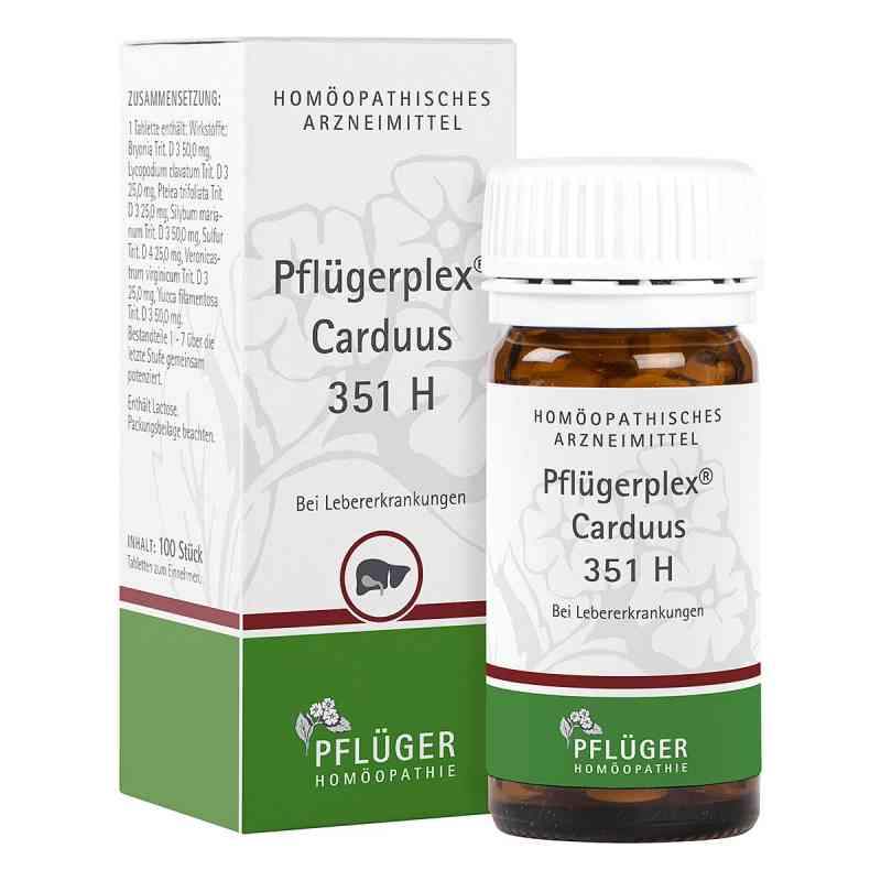 Pflügerplex Carduus 351 H Tabletten 100 stk von Homöopathisches Laboratorium Alexander Pflüger Gmb PZN 00895474