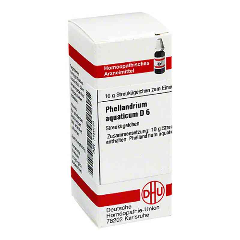 Phellandrium Aquaticum D6 Globuli 10 g von DHU-Arzneimittel GmbH & Co. KG PZN 07459026