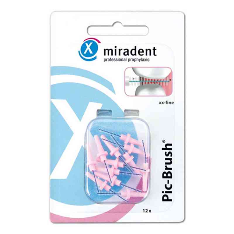 Pic Brush Interdentalb.ersatzb. pink 1,5mm 12 stk von Megadent Deflogrip Gerhard Reeg GmbH PZN 02731676
