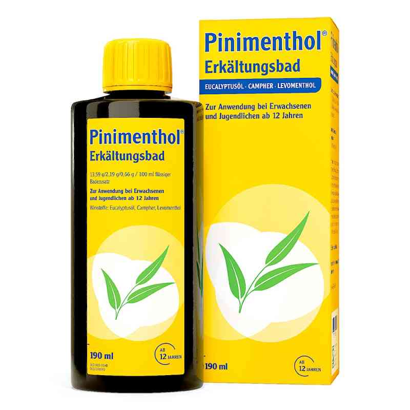 Pinimenthol Erkältungsbad ab 12 Jahre 190 ml von Dr.Willmar Schwabe GmbH & Co.KG PZN 13515266