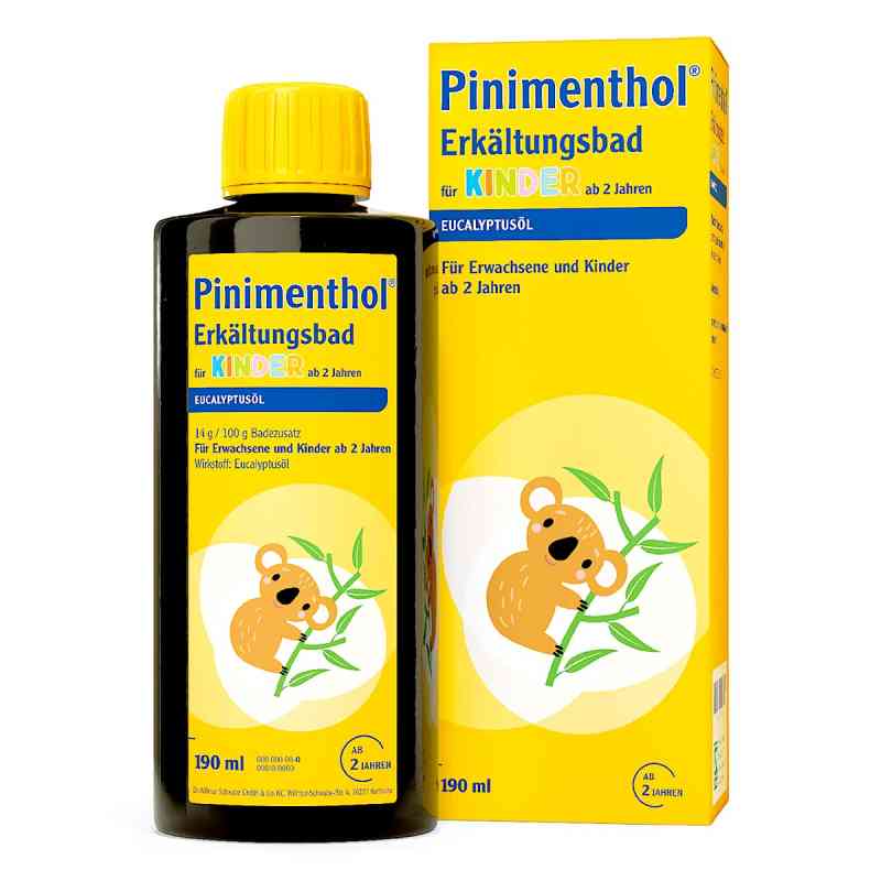 Pinimenthol Erkältungsbad für Kinder ab 2 Jahren Eucalyptus 190 ml von Dr.Willmar Schwabe GmbH & Co.KG PZN 01257534