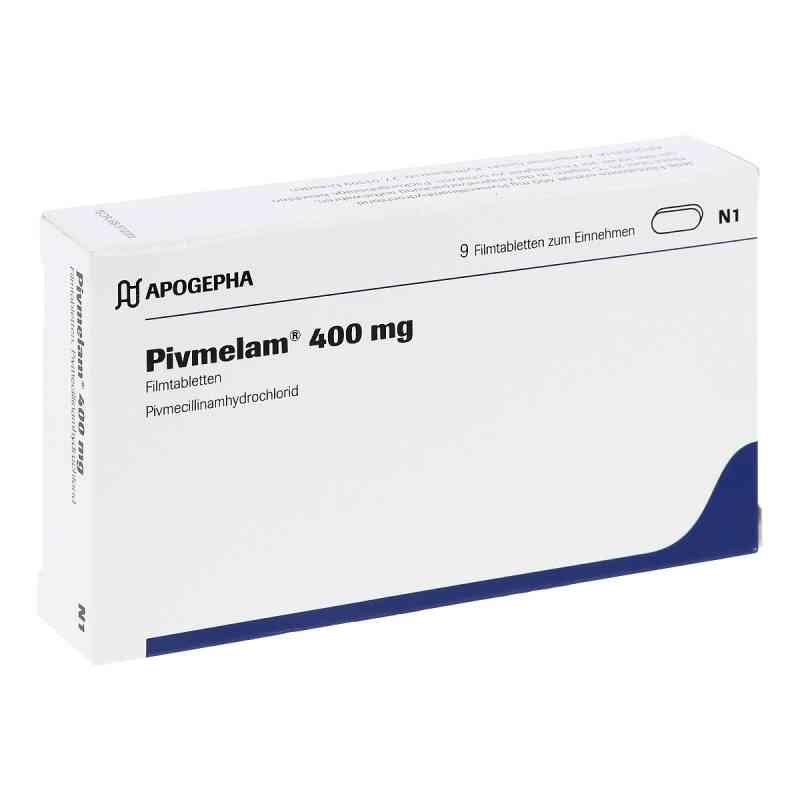 Pivmelam 400 mg Filmtabletten 9 stk von APOGEPHA Arzneimittel GmbH PZN 13699993