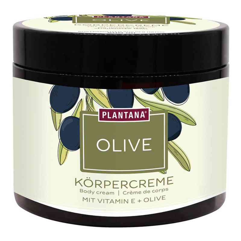 PLANTANA Olive Körpercreme mit Vitamin E 500 ml von Hager Pharma GmbH PZN 18232171