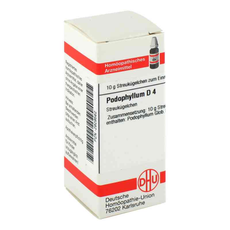 Podophyllum D 4 Globuli 10 g von DHU-Arzneimittel GmbH & Co. KG PZN 02929562