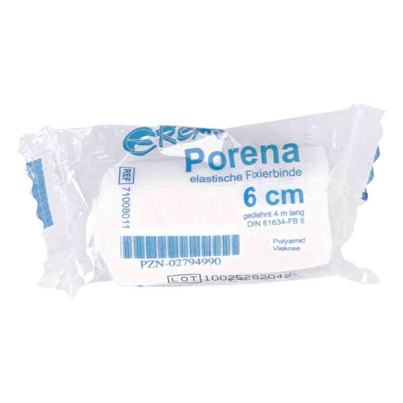 Porena elastische Mullbinde 6 cm weiss mit Cello 1 stk von ERENA Verbandstoffe GmbH & Co. KG PZN 02794990