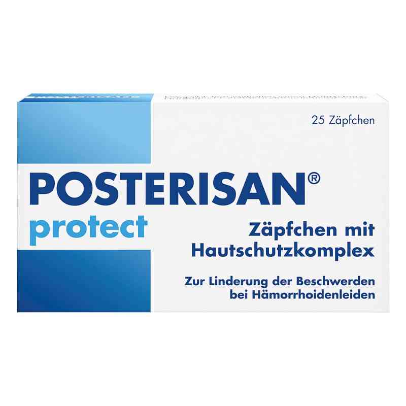 Posterisan Protect Hämorrhoidenzäpfchen 25 stk von DR. KADE Pharmazeutische Fabrik GmbH PZN 19269288