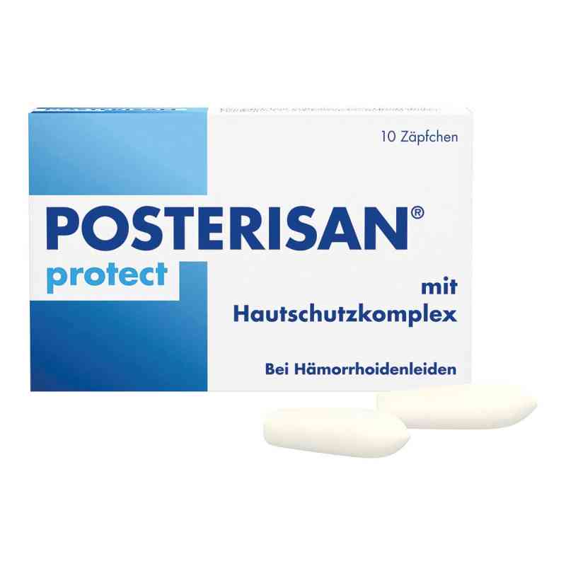 Posterisan protect Suppositorien 10 stk von DR. KADE Pharmazeutische Fabrik  PZN 06494032