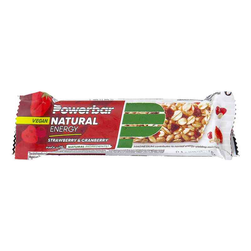 Powerbar Natural Energy vegan Cer.strawber.cranbe. 40 g von NEC MED PHARMA GMBH PZN 12356883