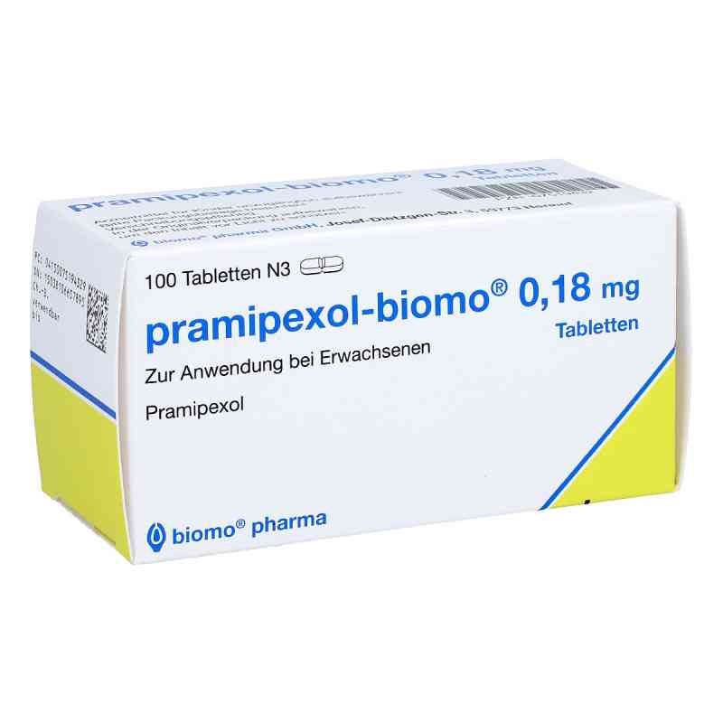 Pramipexolbiomo 0,18 mg Tabletten 100 stk online kaufen