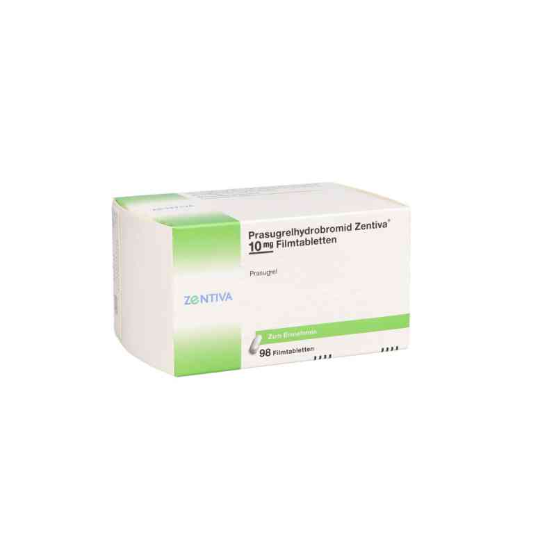 Prasugrelhydrobromid Zentiva 10 mg Filmtabletten 98 stk von Zentiva Pharma GmbH PZN 14212711