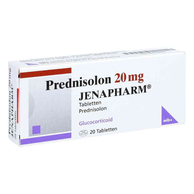 Prednisolon 20 mg Jenapharm Tabletten 20 stk von MIBE GmbH Arzneimittel PZN 00235826