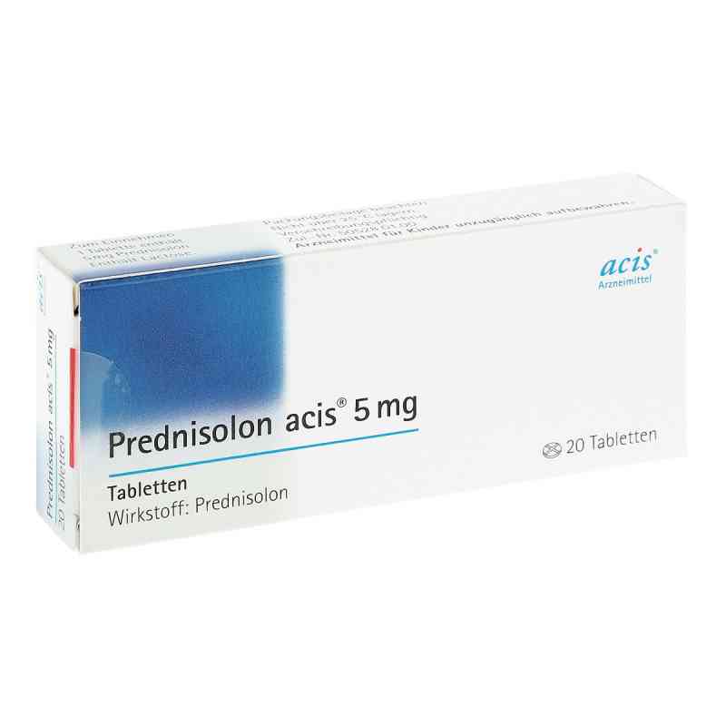 Prednisolon Acis 5 mg Tabletten 20 stk von MIBE GmbH Arzneimittel PZN 01300402