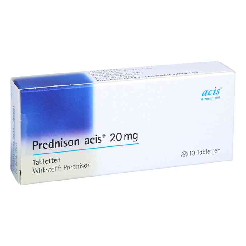 Prednison acis 20mg 10 stk von acis Arzneimittel GmbH PZN 02231620