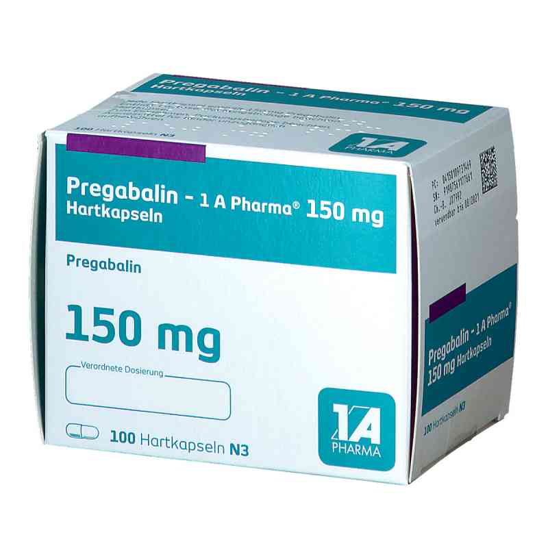 Pregabalin-1A Pharma 150mg 100 stk von 1 A Pharma GmbH PZN 10973146